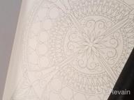img 1 attached to Unwind And De-Stress With Arteza'S Mandala Coloring Book For Adults - 50 One-Sided Images Of Intricate Designs On 9X9 Inches, Perfect For Relaxing, Reflecting, And Decompressing review by Motogp Portillo