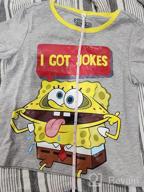 img 1 attached to 👕 SpongeBob SquarePants Boys' Short Sleeve T-Shirt - Clothing review by Adam Price