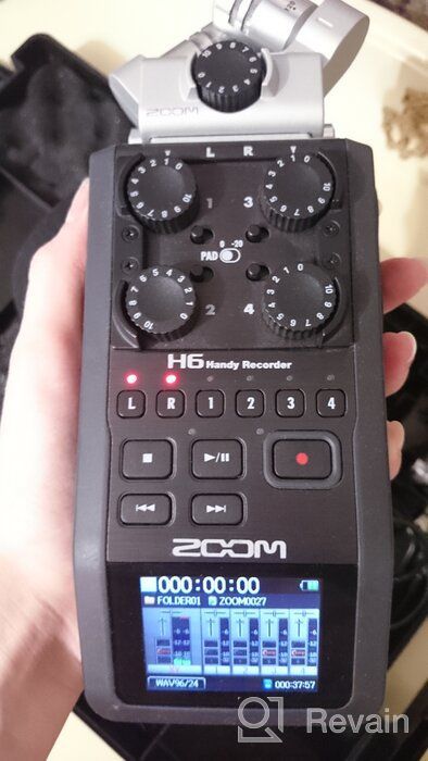 img 3 attached to Portable recorder ZOOM H6 black review by Maejima Riko ᠌