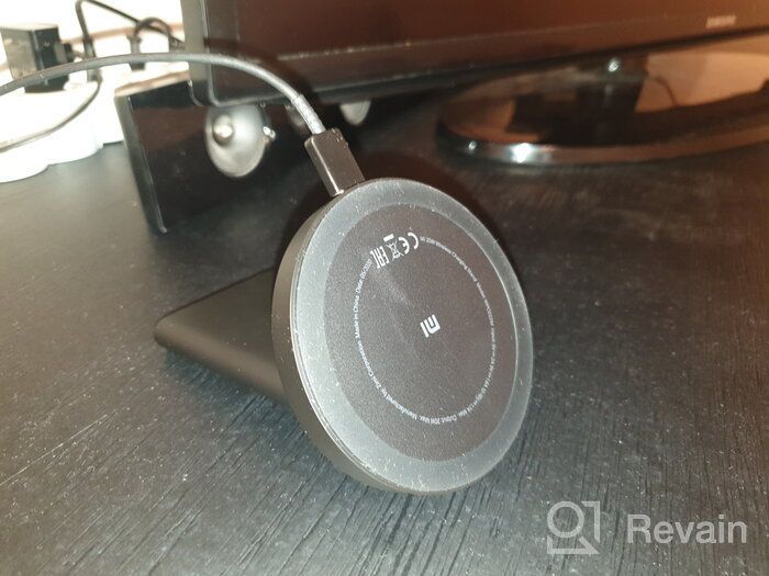 img 3 attached to Wireless Charger Xiaomi Mi 20W Wireless Charging Stand, Black review by Thu Hang Bach ᠌