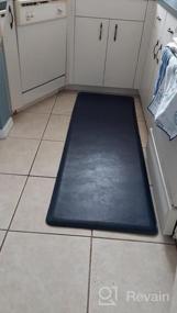 img 5 attached to Color G Kitchen Floor Mats: Non-Slip, Cushioned Anti-Fatigue Comfort Mats For Sink, Office, And Laundry