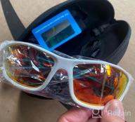 img 1 attached to Xiyalai Polarized Sport Sunglasses For Men And Women - UV400 Protection, Ideal For Baseball, Biking, And Fishing review by Jorge Toussaint