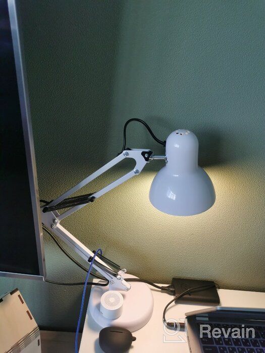 img 1 attached to Office lamp IN HOME CHO-15, E27, 60 W, armature color: white, shade/shade color: white review by Anastazja Lipiec ᠌