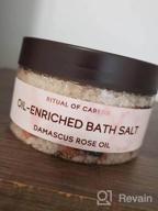 img 1 attached to Rose And Peach Natural Bath Salts With Himalayan Pink And Dead Sea Salt For A Relaxing SPA Experience - Detox Body And Foot Soak Enriched With Rejuvenating Oils Ideal As A Unique Gift For Women. review by Renee Cook