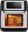 crownful 10.6 quart digital air fryer with rotisserie and dehydrator - get the perfect oil-free cook every time logo