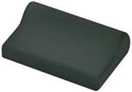 black massage neck bolster - 14.5x9.5x3.5 inches logo