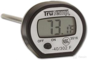 img 2 attached to Taylor RA14260 Instant Read Thermometer - Digital, Apple, Black