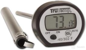 img 3 attached to Taylor RA14260 Instant Read Thermometer - Digital, Apple, Black