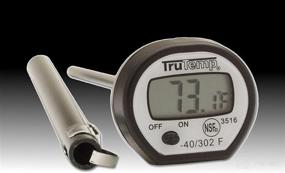 img 1 attached to Taylor RA14260 Instant Read Thermometer - Digital, Apple, Black