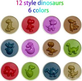 img 1 attached to JoFAN Dinosaur Matching Toddlers Birthday