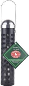 img 4 attached to Enhance Your Backyard with the Perky-Pet FF10 10-Inch Metal Finch Feeder