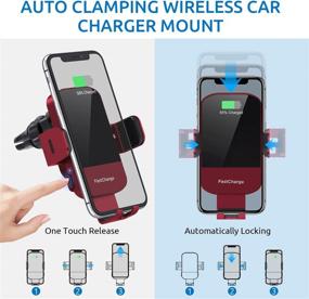 img 2 attached to Wireless Car Charger Car Electronics & Accessories better for Car Electronics Accessories