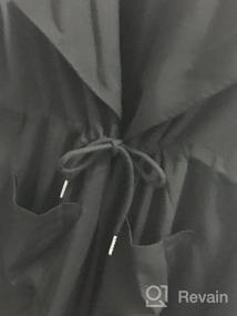 img 7 attached to Женский тренч с длинным рукавом, легкая повседневная куртка с завязками на талии, осень 2022
