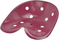 🔴 red seat pan for ford holland tractor naa 2n, 8n, 9n 2000 & others - compatible/replacement by complete tractor and db electrical - part# 8n400, 1110-1700 logo