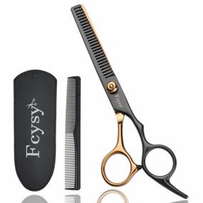 img 4 attached to Thinning Shears Hair Thinning Scissors, Fcysy Professional Thinning Shears For Hair Cutting, Texturizing Scissors Blending Shear Hair Thinner Hairdresser Barber Layering Scissor For Kids Women Men Dog