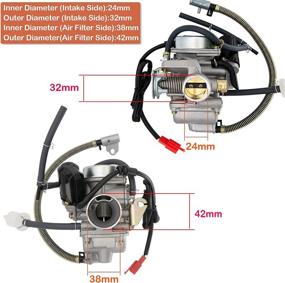 img 3 attached to GY6 150CC Carb BOOTOP PIN