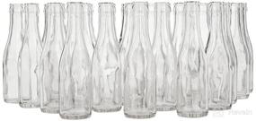 img 3 attached to 🍾 Case of 187ml Clear Champagne Bottles: 24-Pack