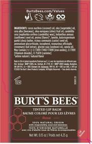 img 3 attached to Enhance Your Natural Beauty with Burts Bees Tinted Balm Rose: The Perfect Personal Care Solution