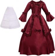 elegantly authentic: bpurb's hoop-skirted victorian ball gown dress with rococo bowknot logo