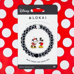 img 1 attached to Get Your Hands On Disney Magic With The Lokai Mickey Mouse & Minnie Mouse Bracelet Collection - Fashionable Slide-On Silicone Bracelets For Both Genders