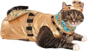 img 3 attached to 👑 Cleopatra Pet Costume by Rubies: Channel Ancient Egyptian Royalty with Style!