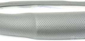 img 2 attached to Custom Accessories 39731 Grey Contour Grip Steering Wheel Cover