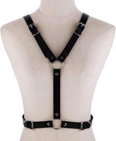 img 3 attached to 👗 Stylish FM FM42 Black Harness PN2670: Elevate Your Look with Women's Belt Accessories