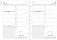 stay organized in 2023 with complete daily planner refill for classic size 4: appointment schedule, priorities, to-do lists & notes on one page per day logo