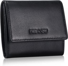 img 2 attached to Elegant Italian Calfskin Coin Purse For Men & Women - HISCOW
