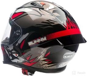 img 2 attached to MMG Motorcycle Helmet Street Legal Motorcycle & Powersports and Protective Gear