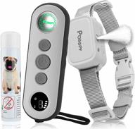 🐶 citronella dog training collar with remote - 3 modes & 3 spray levels for humane training, 1000ft range, rechargeable & non-automated logo