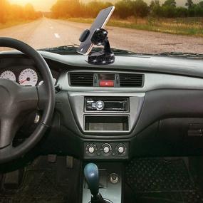 img 3 attached to 360°Adjustable Auto Universal Rhinestone Dashboard Windshield Car Electronics & Accessories for Car Electronics Accessories