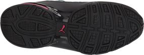 img 1 attached to 👟 PUMA Axelion Running Shadow Black Vibrant Girls' Shoes: Stylish and Performance-ready Athletics