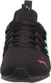 img 3 attached to 👟 PUMA Axelion Running Shadow Black Vibrant Girls' Shoes: Stylish and Performance-ready Athletics
