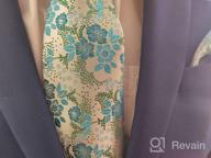 img 1 attached to Men'S Paisley Tie Set With Pocket Square And Cufflinks - CANGRON LSP8ZH review by Tim Curd