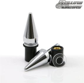 img 2 attached to Rolling Gears Aluminum Spike Motorcycle Windscreen Bolts Windshield Screws Set Motorcycle & Powersports