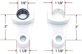img 2 attached to Pivoting Handlebar Clamp Risers Motorcycle