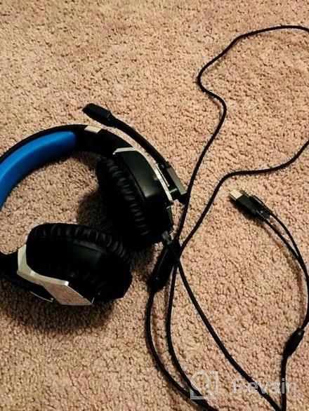 img 1 attached to MuGo Gaming Headset: Color-Changing LED Over-Ear Headphones For PC, Xbox One, PS4, Laptop & Mac With Stereo Mic Surround Sound And Foam Ear Pads review by Srinivas Johnson