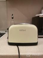 img 2 attached to Toaster Kitfort KT-2014-6, graphite review by Barbara Cholewa ᠌