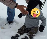картинка 1 прикреплена к отзыву Зимние сапоги для младенцев BMCiTYBM: уютная обувь с искусственным мехом 👶 для мальчиков и девочек (младенец/малыш/малышка) - оставайтесь в тепле в холодную погоду! от Rail Basri