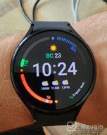 img 1 attached to Smart watch Samsung Galaxy Watch4 40 mm Wi-Fi NFC Cellular RU, rose gold review by Kise Renouvnch ᠌