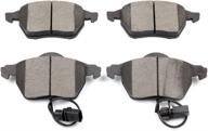 scitoo ceramic brake pads, front brake pads kit (4pcs) compatible with 1999-2008 audi a4, 1999-2006 audi a4 quattro, 1998-2004 audi a6, 1998-2004 audi a6 quattro, and 1999-2005 volkswagen passat логотип