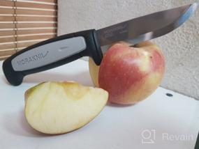 img 11 attached to 🔪 Robust Grey/Black Fixed Knife MORAKNIV: Exceptionally Durable and Reliable Cutting Tool
