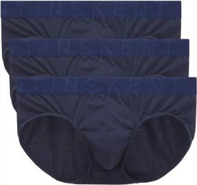 img 4 attached to 3 Pack Men'S Low Rise Cotton Hip Briefs - Slim Fit Contour Pouch Sexy Underwear By Inskentin
