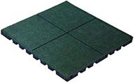 защитите своих детей с помощью безопасного покрытия для детской площадки kidwise playfall - 40 зеленых резиновых плиток (160 кв. футов) логотип