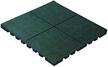 protect your kids with kidwise playfall playground safety surfacing - 40 green rubber tiles (160 sq. ft.) logo