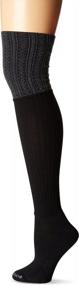 img 1 attached to Step Up Your Style With Bootights Women'S Ellevator Over Knee Boot Socks