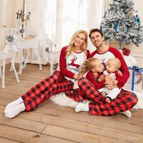 img 2 attached to 🎄 Optimized Christmas Matching Family Pajama Sets: Christmas PJs for the Whole Family