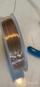 img 7 attached to 18-Gauge Tarnish Resistant Real Gold Plated Copper Wire - Perfect For Jewelry Making!