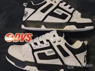 img 1 attached to DVS Comanche Brindle Nubuck Medium: Superior Performance and Durability in Skateboarding Shoes review by Patrick Jarvis